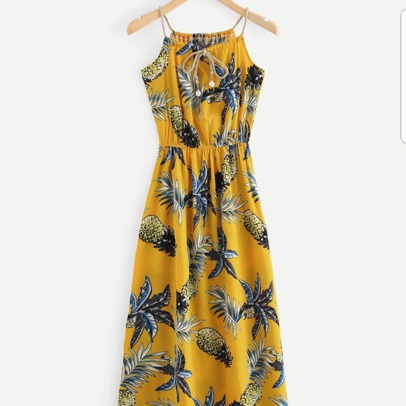 Pineapple print maxi *Host pick* SMALL ONLY - Picture 3 of 5